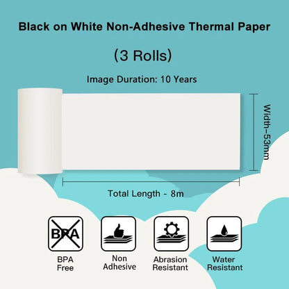 White Paper non-adhesive