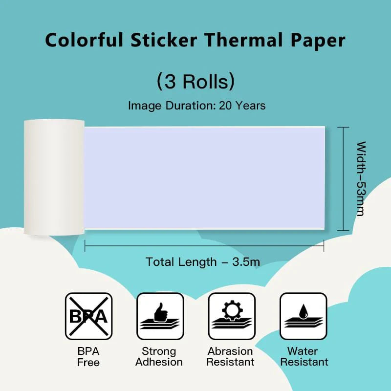 Colorful Rolls Self-adhesive