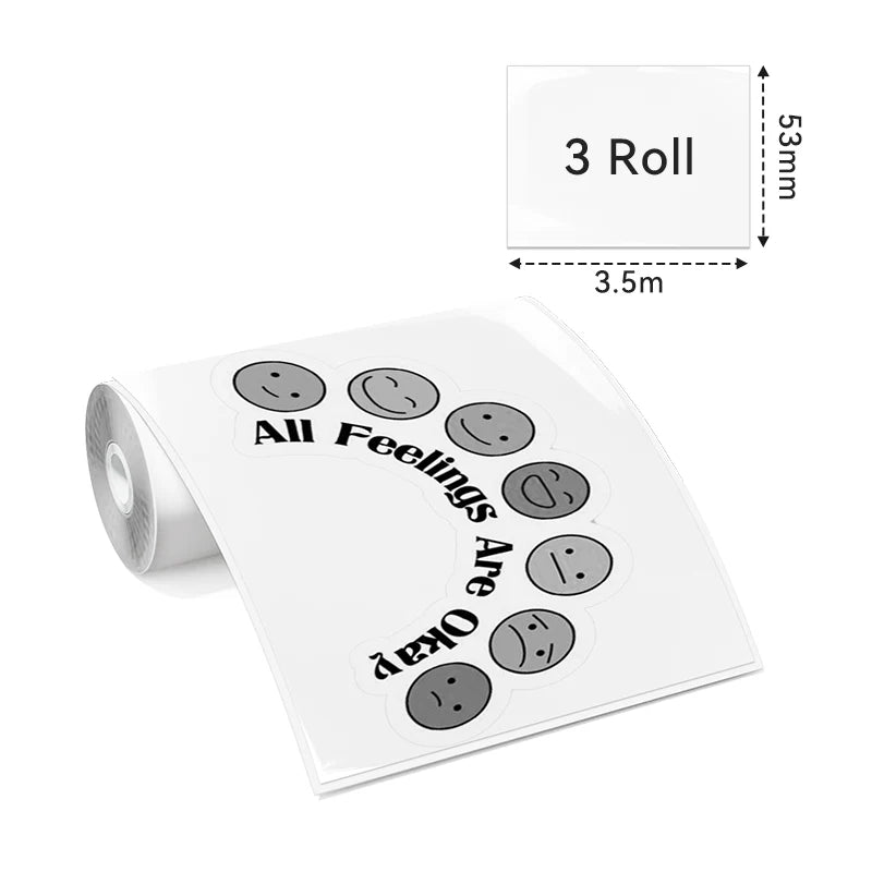 Transparent Rolls Self-adhesive